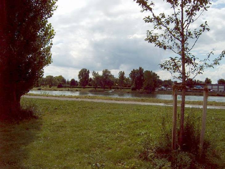 Breisach - Womoport mit Rheinblick